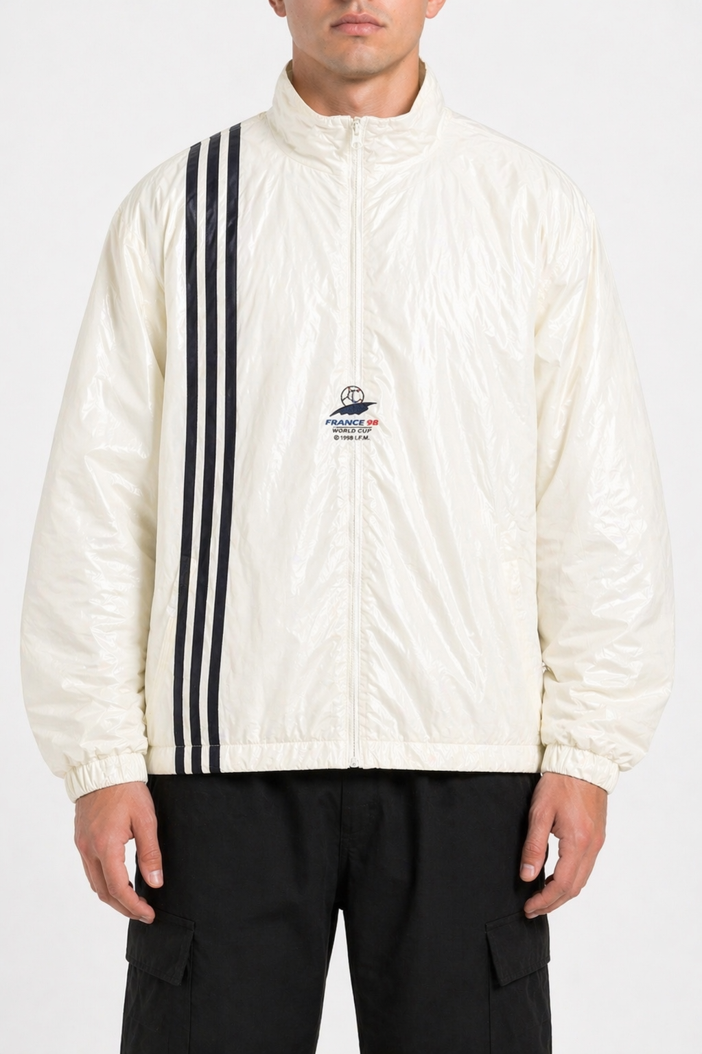 Original Adidas Vintage World Cup 1998 France Windbreaker (L)